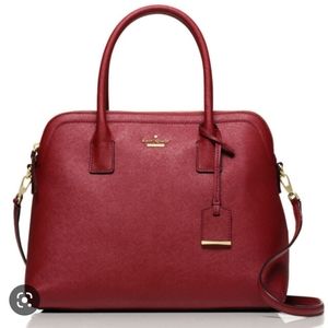 Kate spade Cameron Street Margot, color is train car red